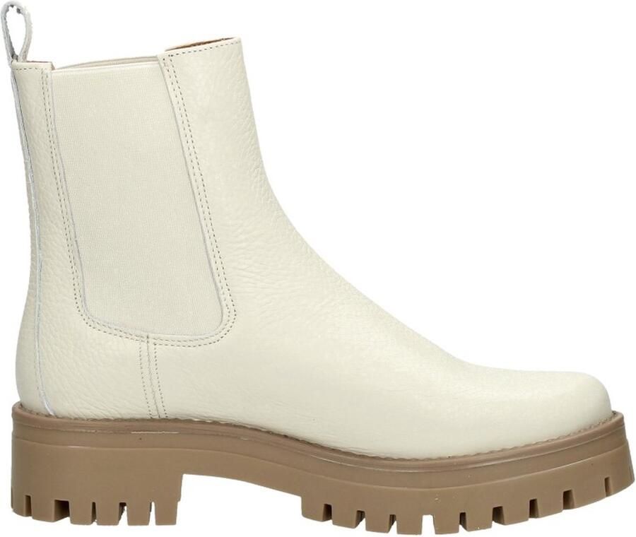 Sub55 Enkellaarsjes Plat Enkellaarsjes Plat Gebroken wit - Foto 9