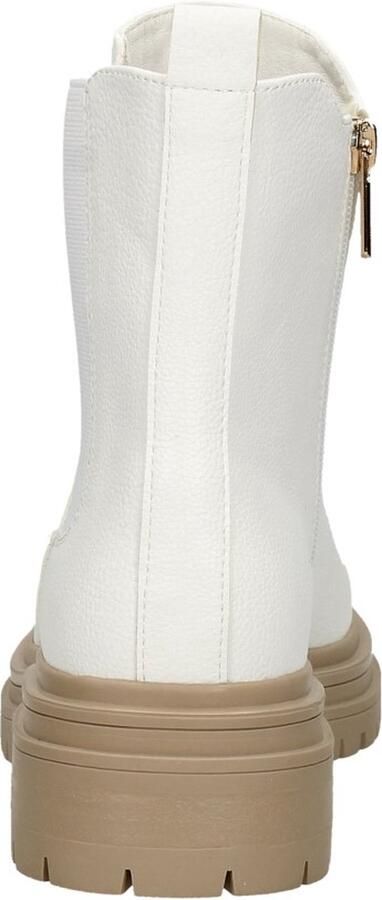 Sub55 Enkellaarsjes Plat Enkellaarsjes Plat Gebroken wit - Foto 18