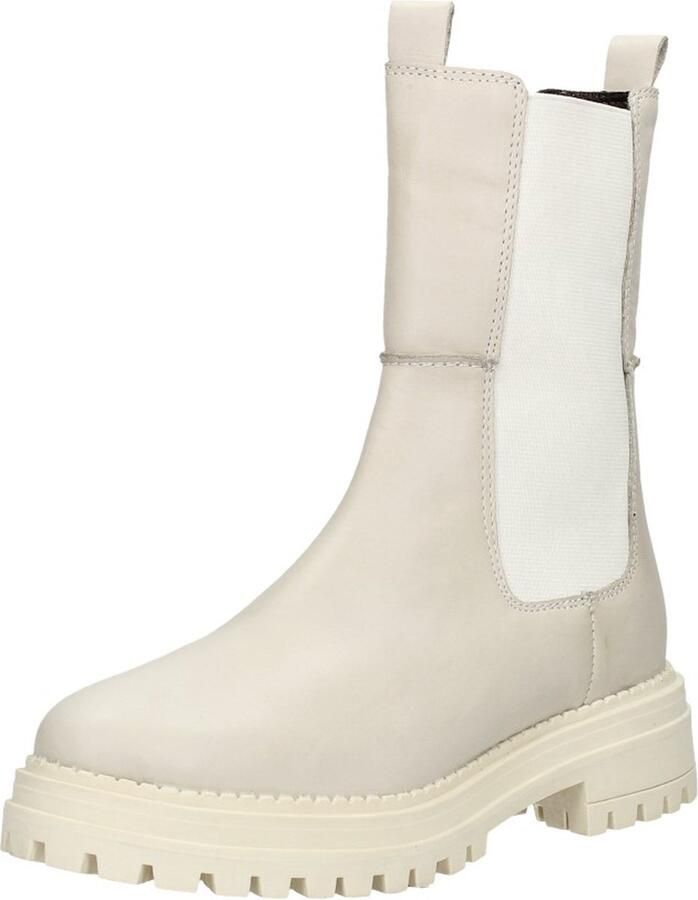 Sub55 Enkellaarsjes Plat Enkellaarsjes Plat Gebroken wit - Foto 14