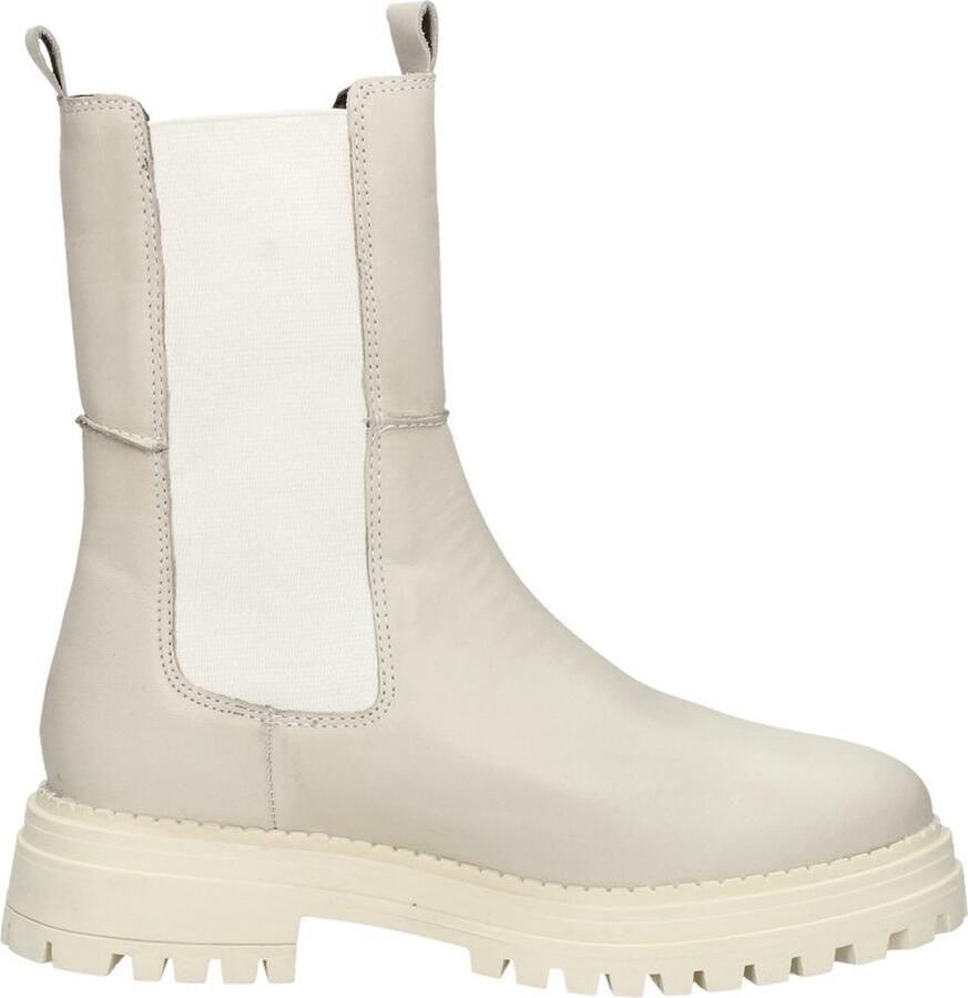 Sub55 Enkellaarsjes Plat Enkellaarsjes Plat gebroken wit