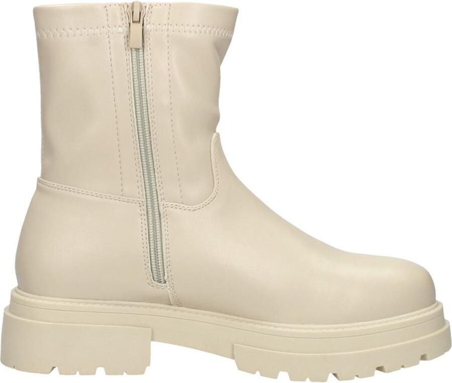 Sub55 Enkellaarsjes Plat Enkellaarsjes Plat Gebroken wit - Foto 8