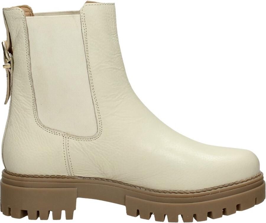 Sub55 Enkellaarsjes Plat Enkellaarsjes Plat Gebroken wit - Foto 10