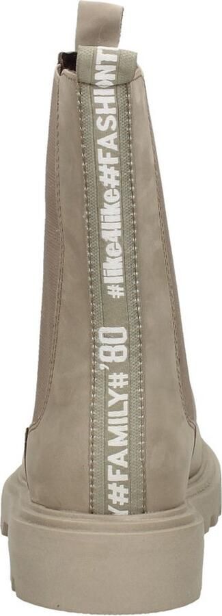 Sub55 Enkellaarsjes Plat Enkellaarsjes Plat taupe - Foto 18