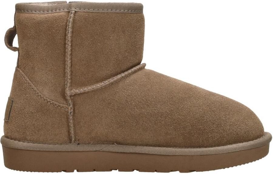 Sub55 Enkellaarsjes taupe