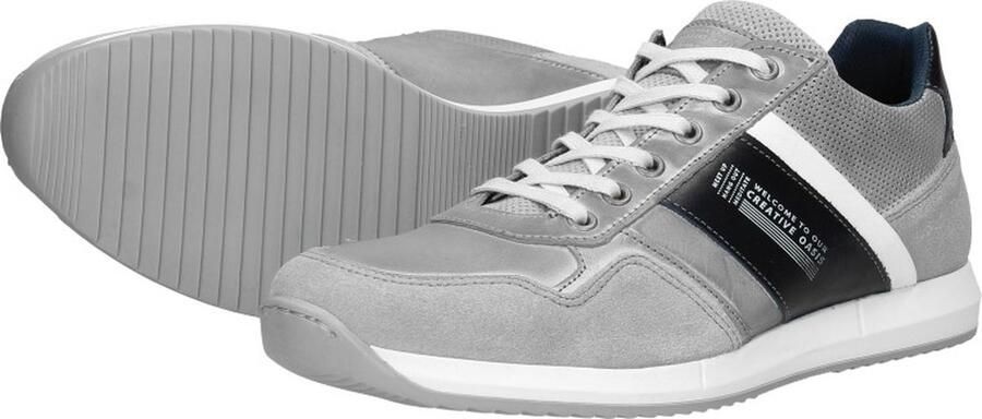 Sub55 Heren sneakers Laag licht grijs - Foto 17