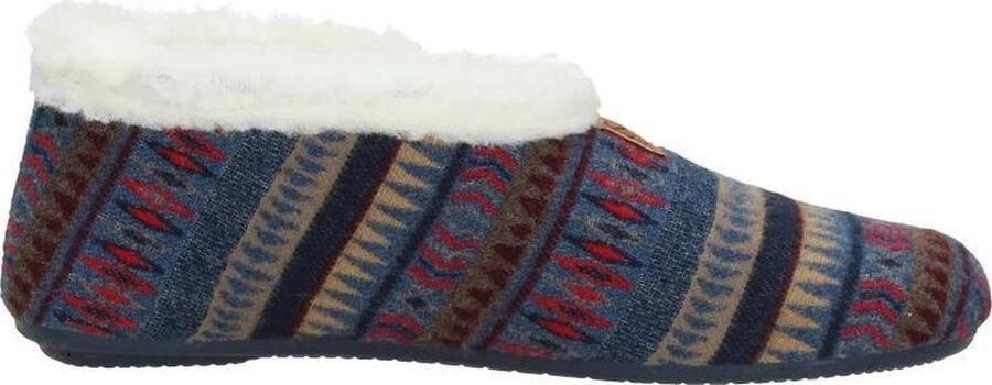 Sub55 Home Collection Pantoffels Dicht Pantoffels Dicht blauw - Foto 13