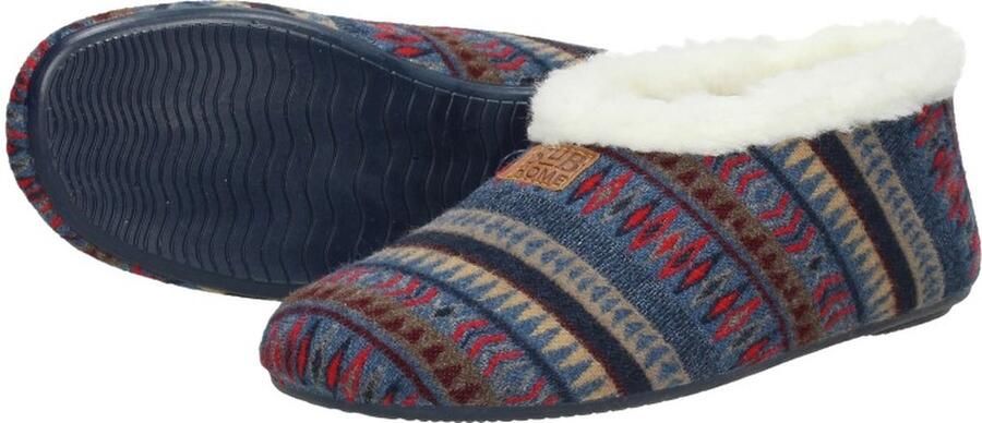 Sub55 Home Collection Pantoffels Dicht Pantoffels Dicht blauw - Foto 10