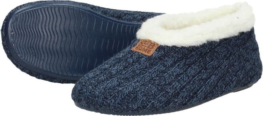 Sub55 Home Collection Pantoffels Dicht Pantoffels Dicht Blauw - Foto 7