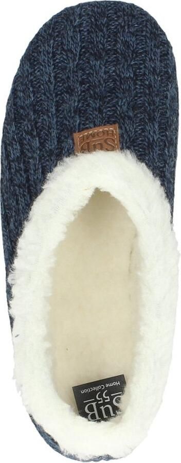 Sub55 Home Collection Pantoffels Dicht Pantoffels Dicht Blauw - Foto 11