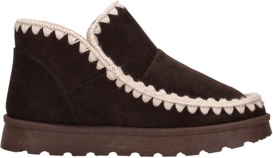 Sub55 Home Collection Pantoffels Dicht Pantoffels Dicht donkerbruin - Foto 8