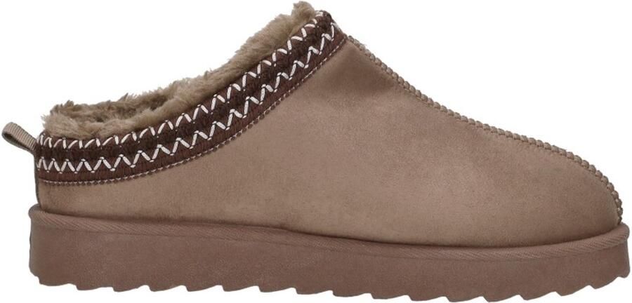 Sub55 Home Collection Pantoffels Dicht Pantoffels Dicht Taupe