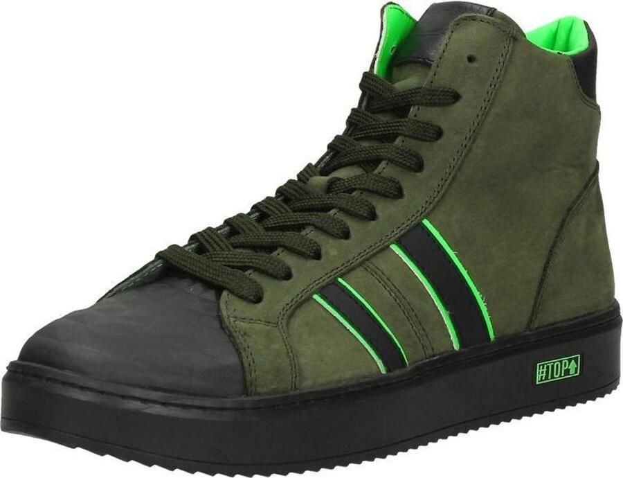 Sub55 Jongens veterschoenen Hoog groen - Foto 2