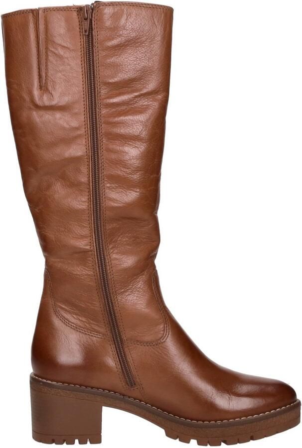 Sub55 Khaty H Lange Laarzen Cognac