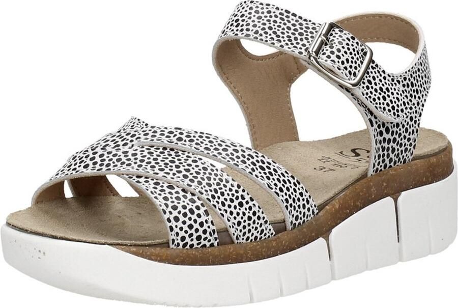 Sub55 Riva 08 Sandalen Plat gebroken wit - Foto 3