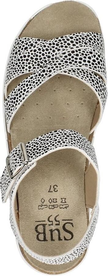 Sub55 Riva 08 Sandalen Plat gebroken wit - Foto 7