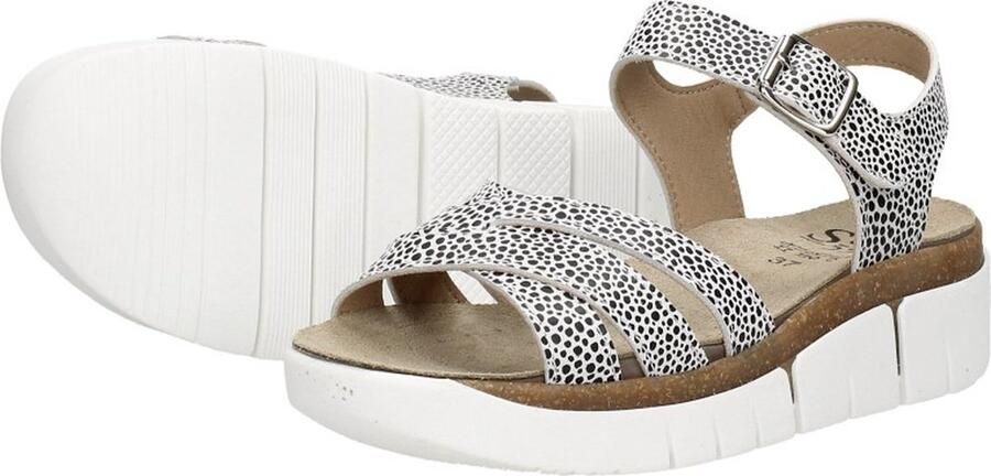 Sub55 Riva 08 Sandalen Plat gebroken wit - Foto 6