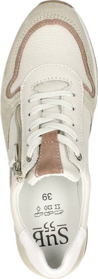 Sub55 Ruby 65 Veterschoenen Laag gebroken wit - Foto 6