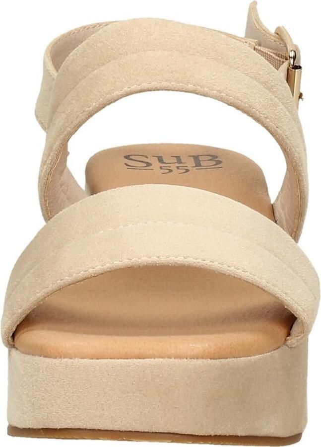 Sub55 Sandalen Hak Sandalen Hak beige - Foto 2