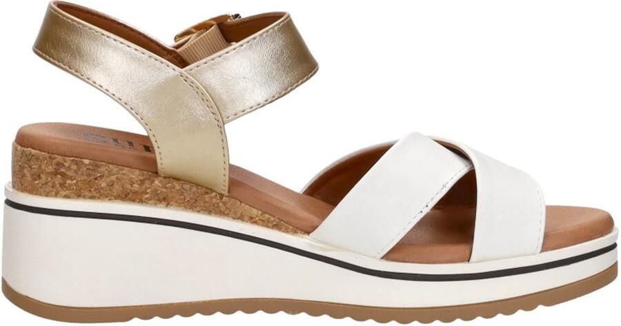 Sub55 Sandalen Hak Sandalen Hak Goudkleur