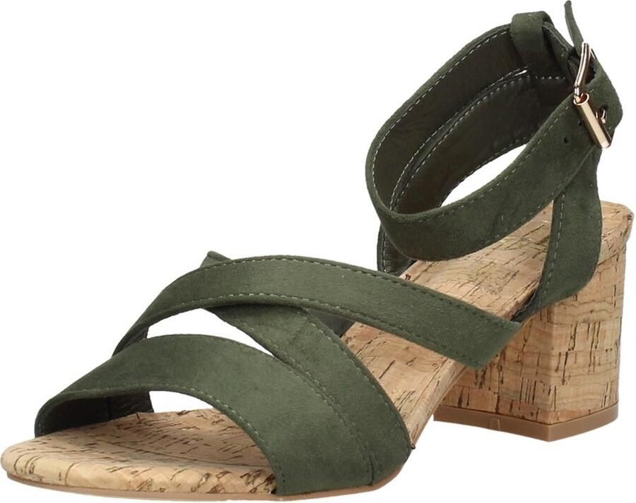 Sub55 Sandalen Hak Sandalen Hak khaki - Foto 2