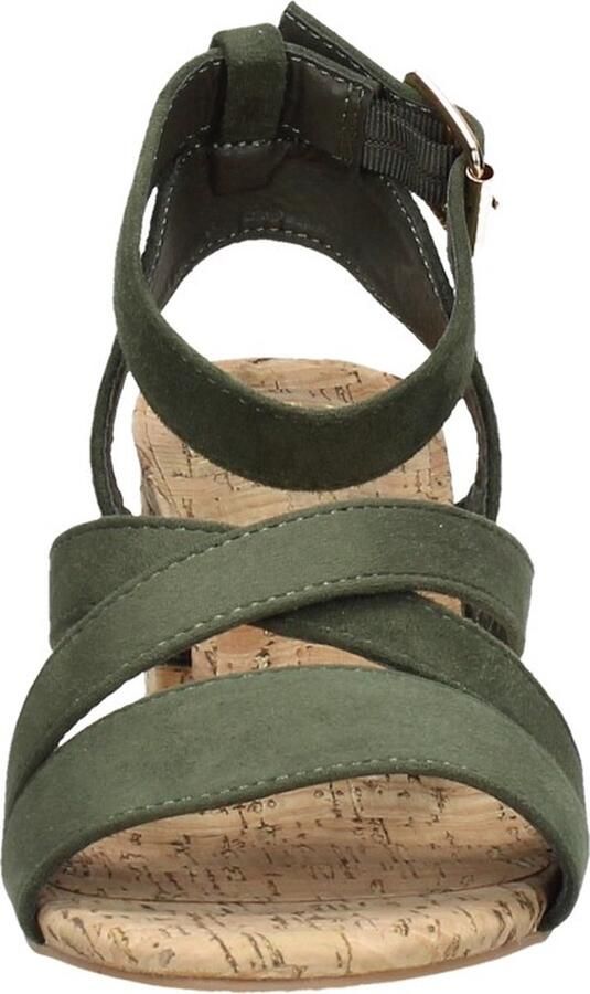 Sub55 Sandalen Hak Sandalen Hak khaki - Foto 5