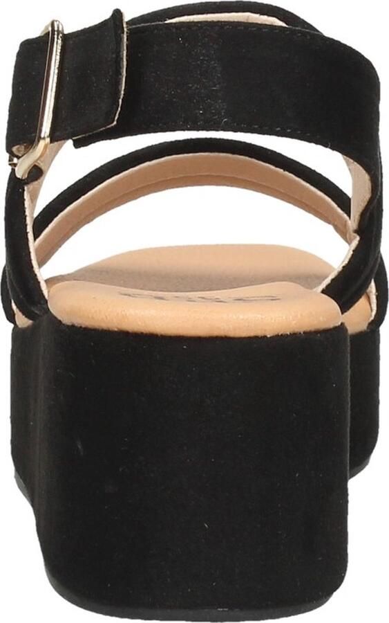 Sub55 Sandalen Hak Sandalen Hak zwart - Foto 7