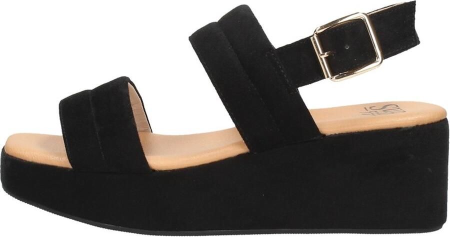 Sub55 Sandalen Hak Sandalen Hak zwart - Foto 11