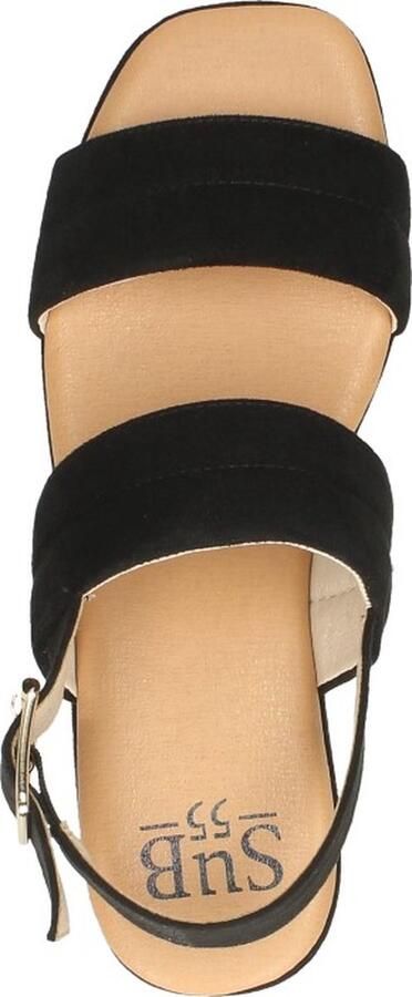 Sub55 Sandalen Hak Sandalen Hak zwart - Foto 13