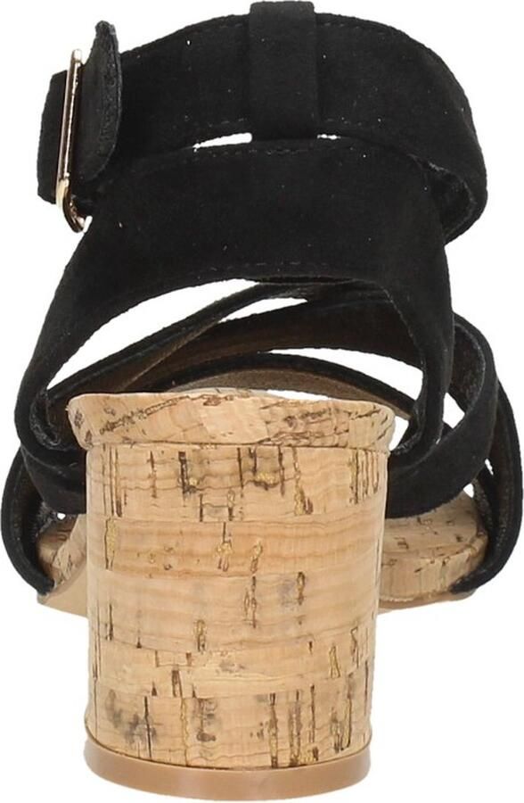 Sub55 Sandalen Hak Sandalen Hak zwart - Foto 4