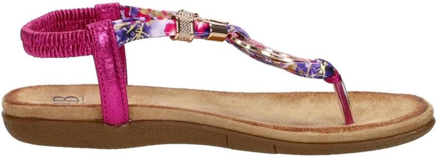 Sub55 Sandalen Plat Sandalen Plat Fuchsia - Foto 1