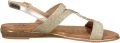 Sub55 Sandalen Plat Sandalen Plat Taupe - Bruin