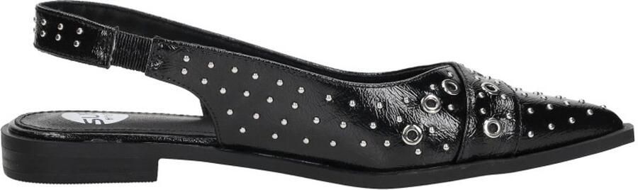 Sub55 Slingback Slingbacks Zwart lak