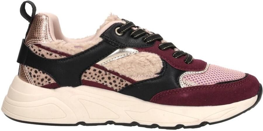 Sub55 Sneakers Laag Sneakers Laag Bordeaux