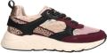 Sub55 Sneakers Laag Sneakers Laag Bordeaux - Bordeaux