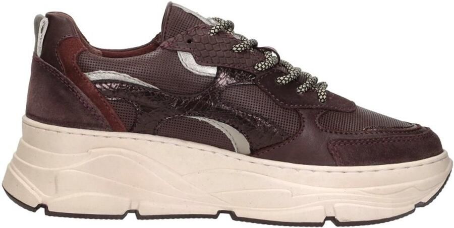 Sub55 Sneakers Laag Sneakers Laag Bordeaux