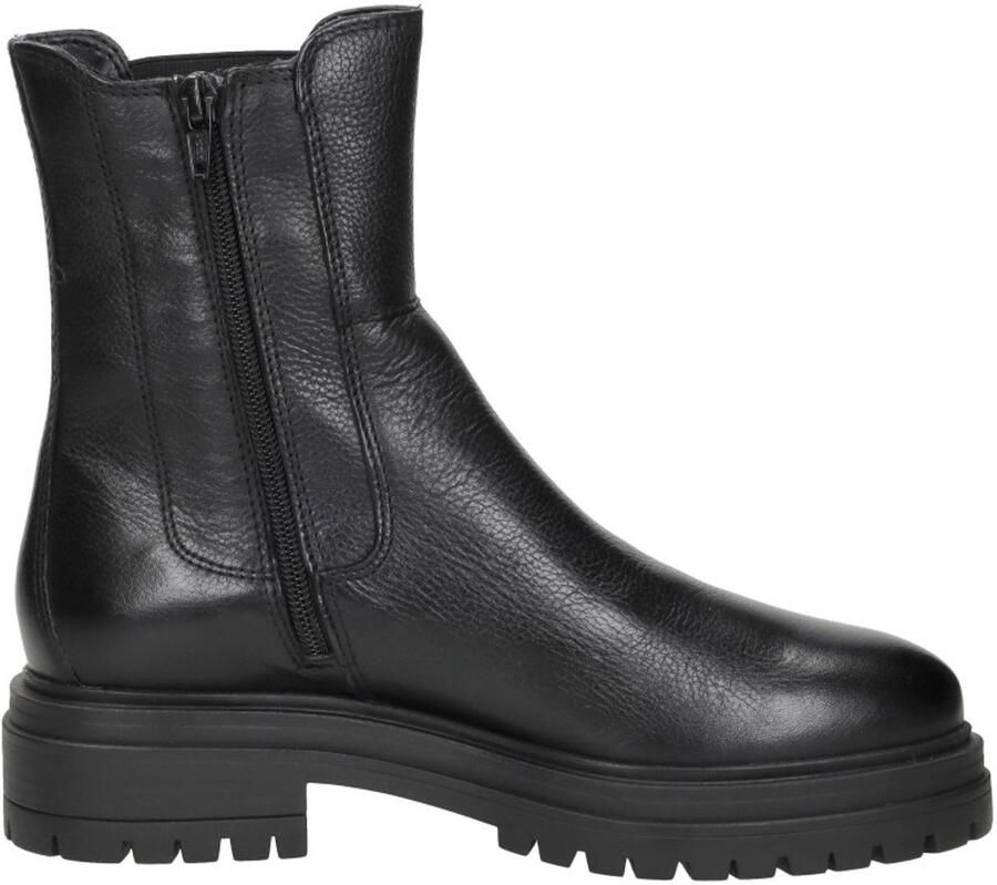 Sub55 Tania H Enkellaarsjes Plat Zwart