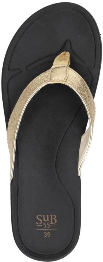 Sub55 Teenslippers goudkleur - Foto 2