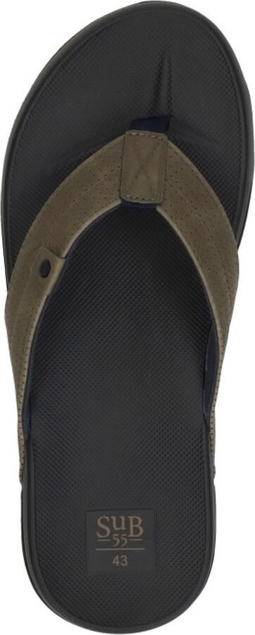 Sub55 Teenslippers Khaki