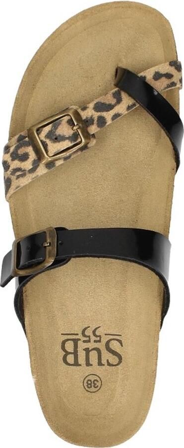 Sub55 Teenslippers zwartlak - Foto 2