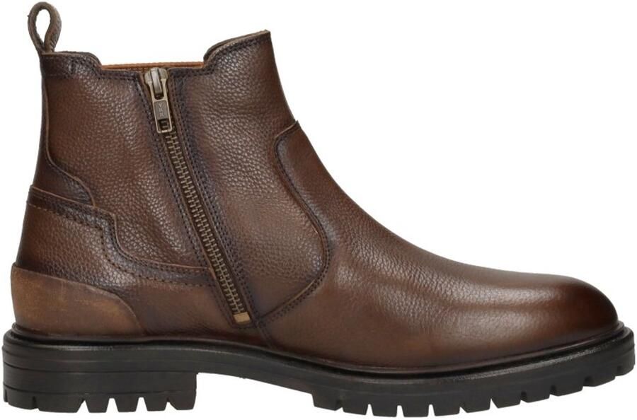 Sub55 Utha Enkellaarzen Cognac