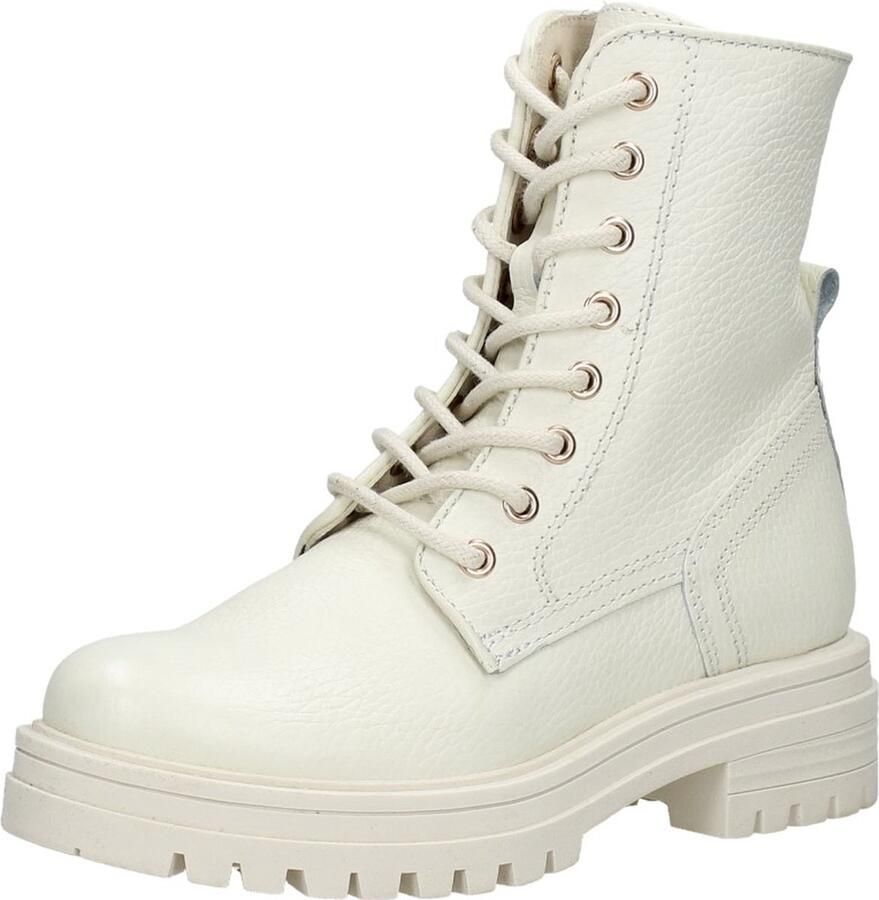 Sub55 Veterschoen hoog Veterschoen hoog Gebroken wit - Foto 2