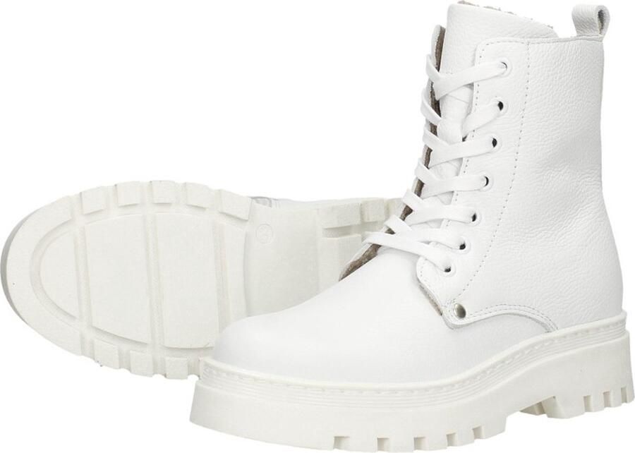 Sub55 Veterschoen hoog Veterschoen hoog wit - Foto 5