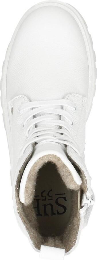 Sub55 Veterschoen hoog Veterschoen hoog wit - Foto 8