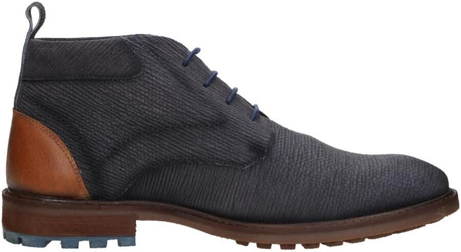 Sub55 Veterschoenen Hoog Veterschoenen Hoog Blauw