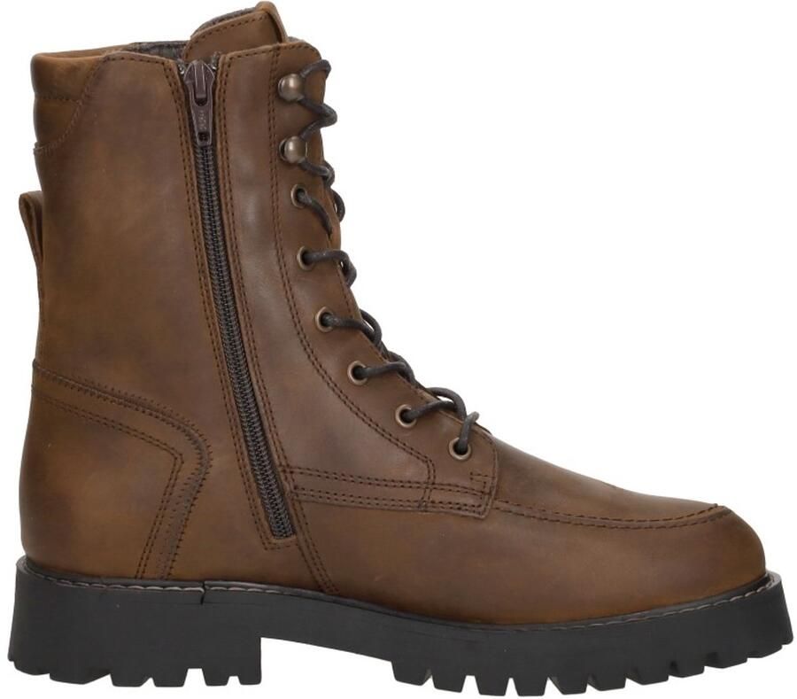 Sub55 Veterschoenen Hoog Veterschoenen Hoog cognac - Foto 2