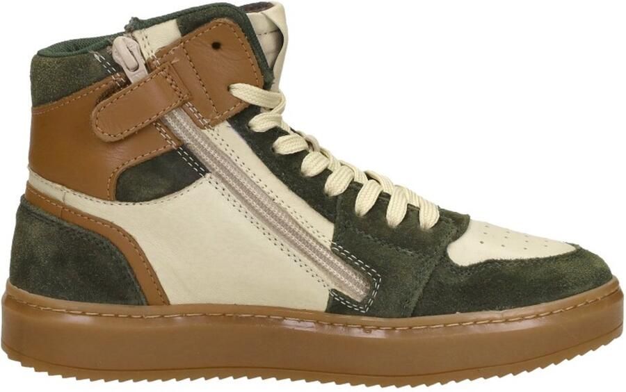 Sub55 Veterschoenen Hoog Veterschoenen Hoog Groen