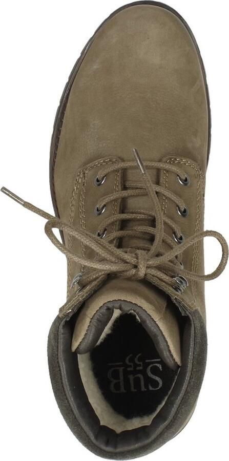 Sub55 Veterschoenen Hoog Veterschoenen Hoog Taupe - Foto 16