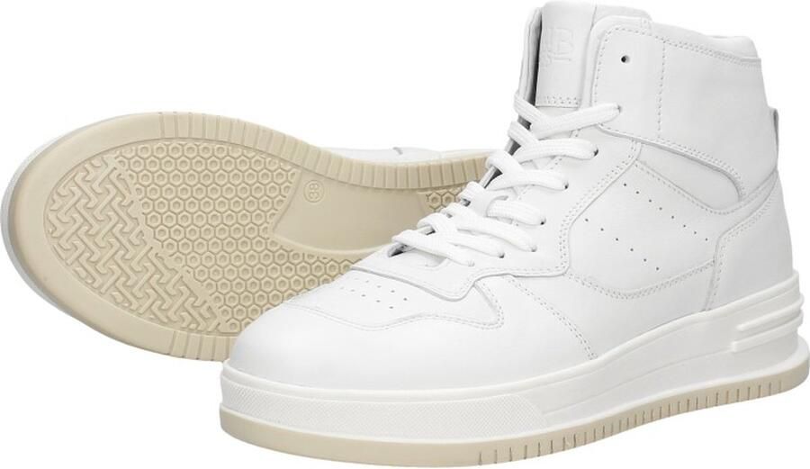 Sub55 Veterschoenen Hoog Veterschoenen Hoog wit - Foto 5