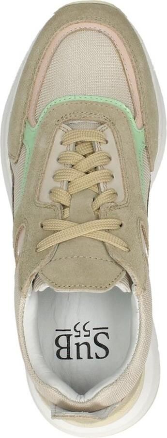 Sub55 Veterschoenen Laag Veterschoenen Laag Beige - Foto 9