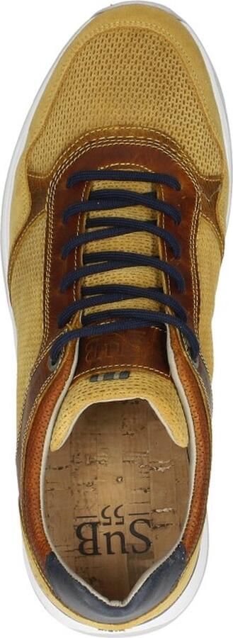 Sub55 Veterschoenen Laag Veterschoenen Laag geel - Foto 7